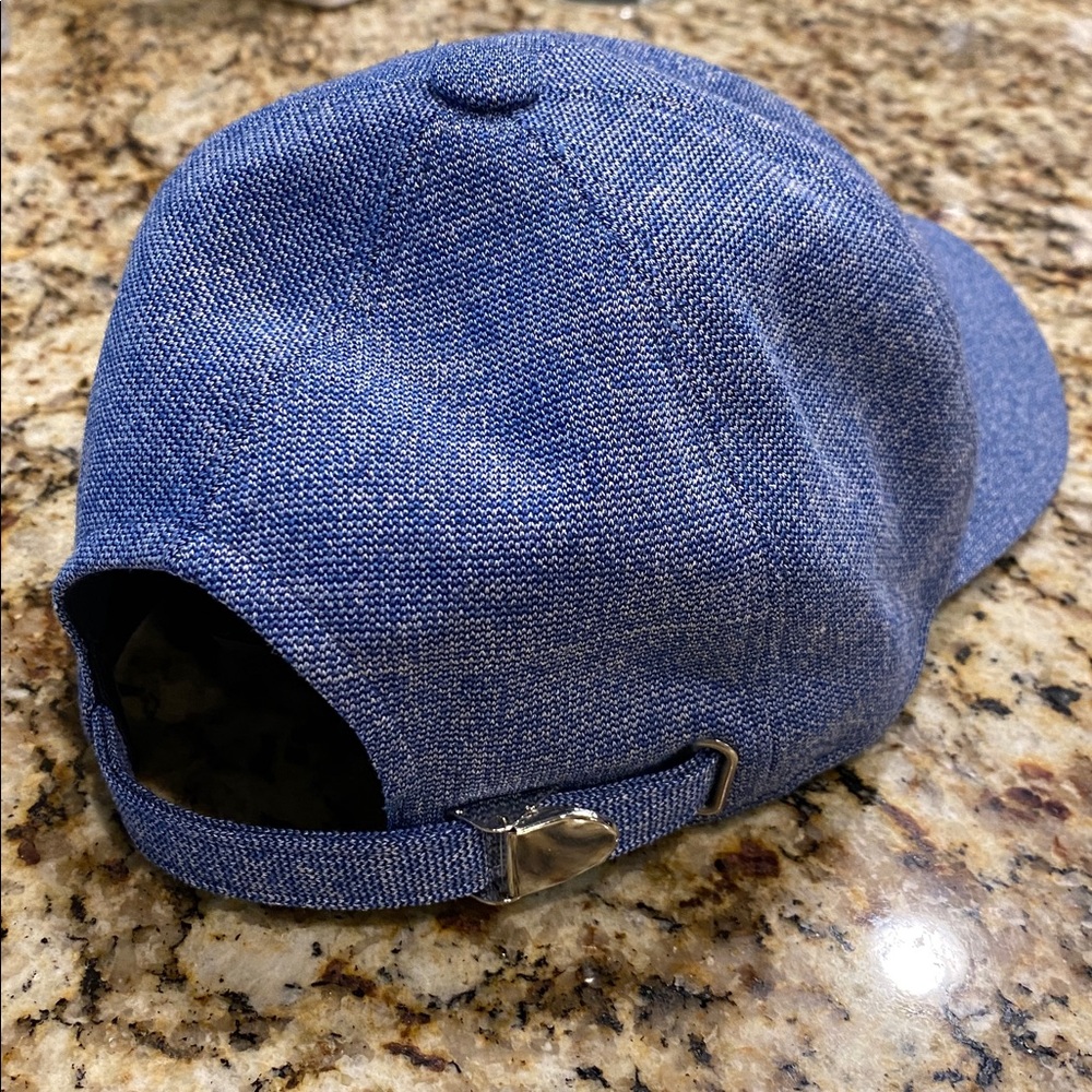 Saks Fifth Avenue Blue Hat - Picture 3 of 5